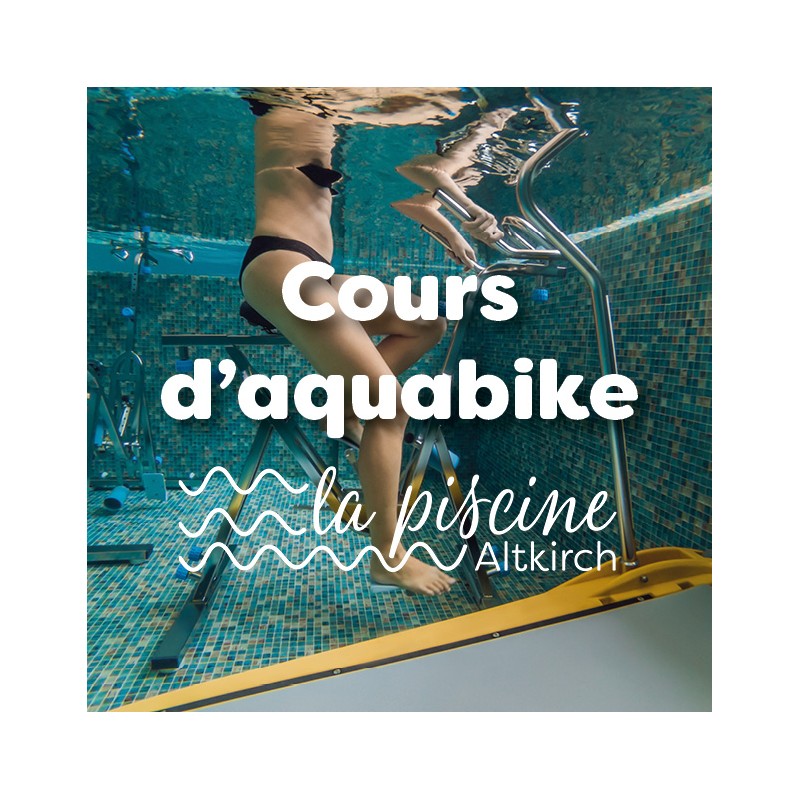 11/08 - 18h30-19h10 - Cours d'aquabike